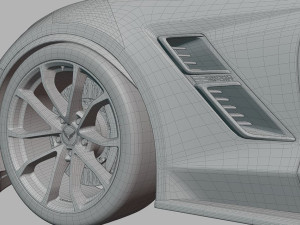 Chevrolet Corvette Carbon 65 Edition Modelo 3D