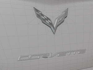 Chevrolet Corvette Carbon 65 Edition Modelo 3D
