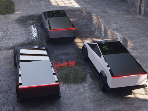 Cybertruck Model 3D