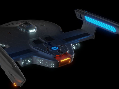 Minute-Man Class Frigate TMP 3D Model