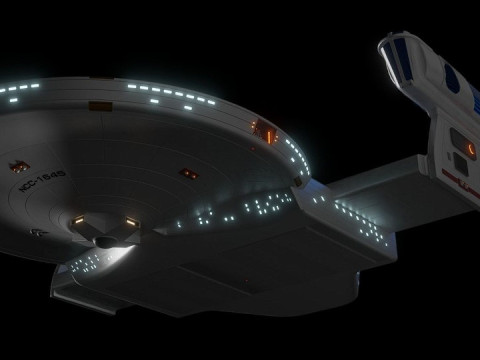 Minute-Man Class Frigate TMP 3D Model