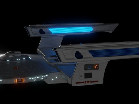 Minute-Man Class Frigate TMP 3D Model
