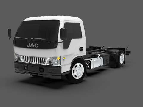 JAC 1045 Truck low-poly 3D Modell