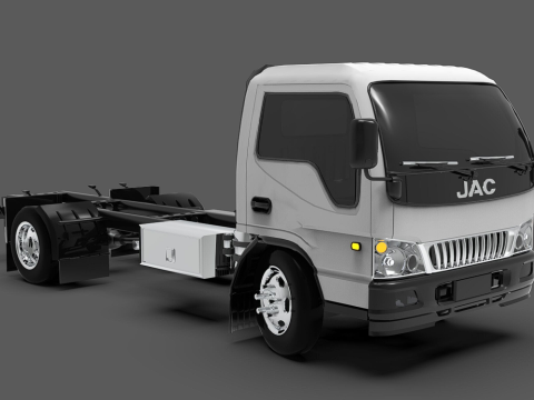 JAC 1045 Truck low-poly 3D Model