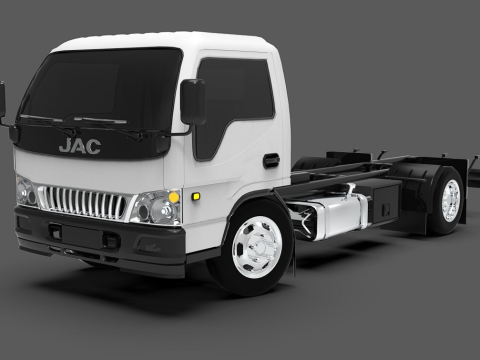 JAC 1045 Truck low-poly 3D Model