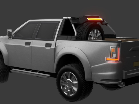 Okhey GHammer - pickup - generic pickup 3Dモデル