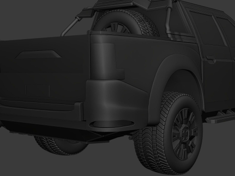 Okhey GHammer - pickup - generic pickup 3Dモデル