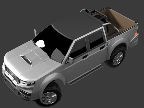 Okhey GHammer - pickup - generic pickup 3Dモデル