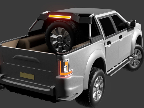 Okhey GHammer - pickup - generic pickup 3Dモデル