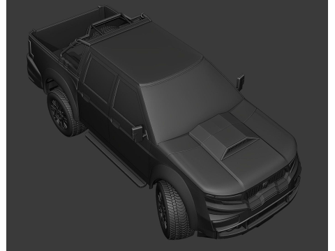 Okhey GHammer - pickup - generic pickup 3Dモデル