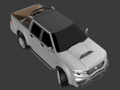 Okhey GHammer - pickup - generic pickup 3Dモデル