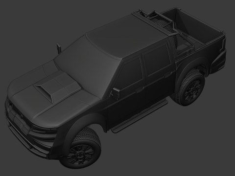 Okhey GHammer - pickup - generic pickup 3Dモデル