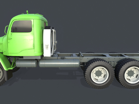 PV3S Truck Civilian Platform 3Dモデル