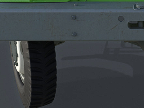 PV3S Truck Civilian Platform 3Dモデル