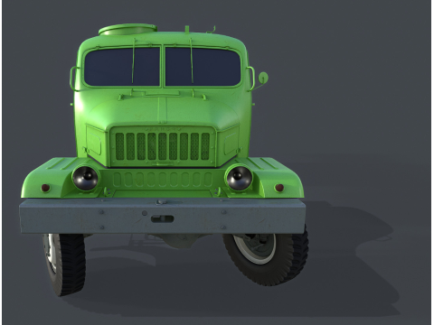 PV3S Truck Civilian Platform 3Dモデル