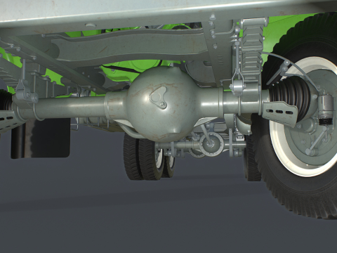 PV3S Truck Civilian Platform 3Dモデル