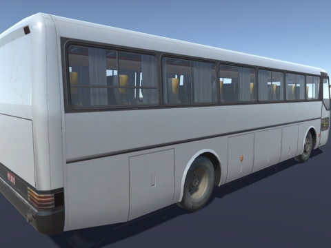 Mercedes-Benz MB O-371R 1989 Coach Bus Modelo 3D