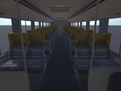 Mercedes-Benz MB O-371R 1989 Coach Bus Modelo 3D