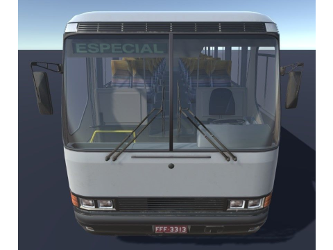 Mercedes-Benz MB O-371R 1989 Coach Bus Modelo 3D