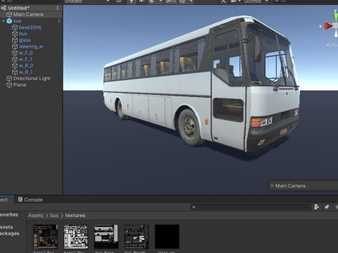 Mercedes-Benz MB O-371R 1989 Coach Bus Modelo 3D