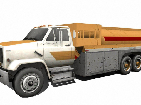 Fuel Truck 3D Model