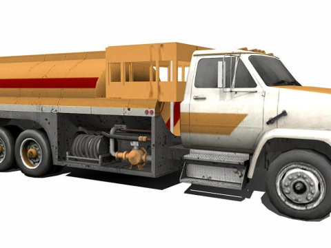 Fuel Truck 3D Model