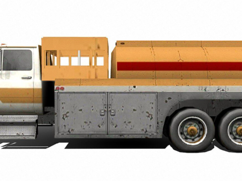 Fuel Truck 3D Model
