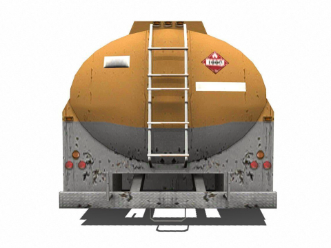 Fuel Truck 3D Model