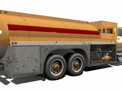 Fuel Truck 3D Model