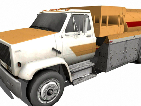 Fuel Truck 3D Model