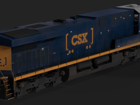 ES44AC 3D Model