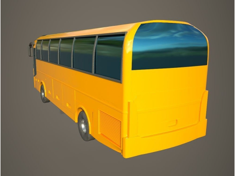 Volvo bus Modelo 3D
