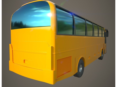 Volvo bus Modelo 3D