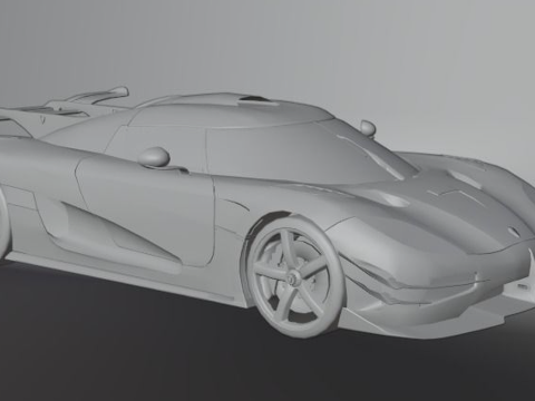 Koenigsegg Agera 3D 모델