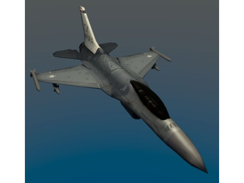 General Dynamics F-16 3Dモデル