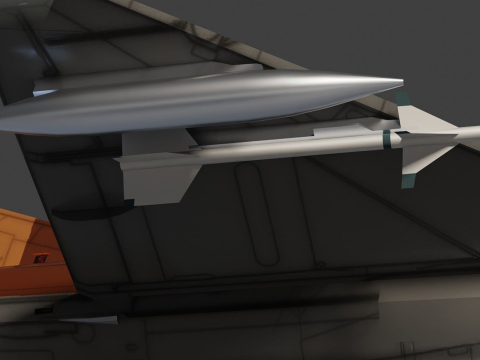 MIG-21 Fishbed 3Dモデル