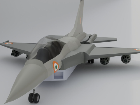 Indian Fighter Jet 3Dモデル