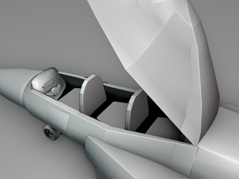 Indian Fighter Jet 3D Model