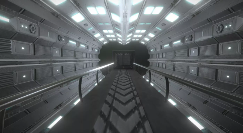 Sci fi Level design 3D Модель .c4d .max .obj .3ds .fbx .stl .blend