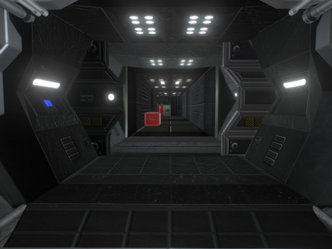 Sci fi Level design 3D Модель