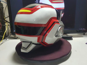 Capacete Tokusatsu Jaspion modelo de impress&atilde;o 3D Modelo de Impressão 3D