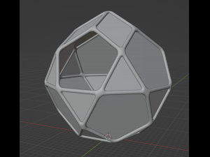 Glass florarium 3D Model