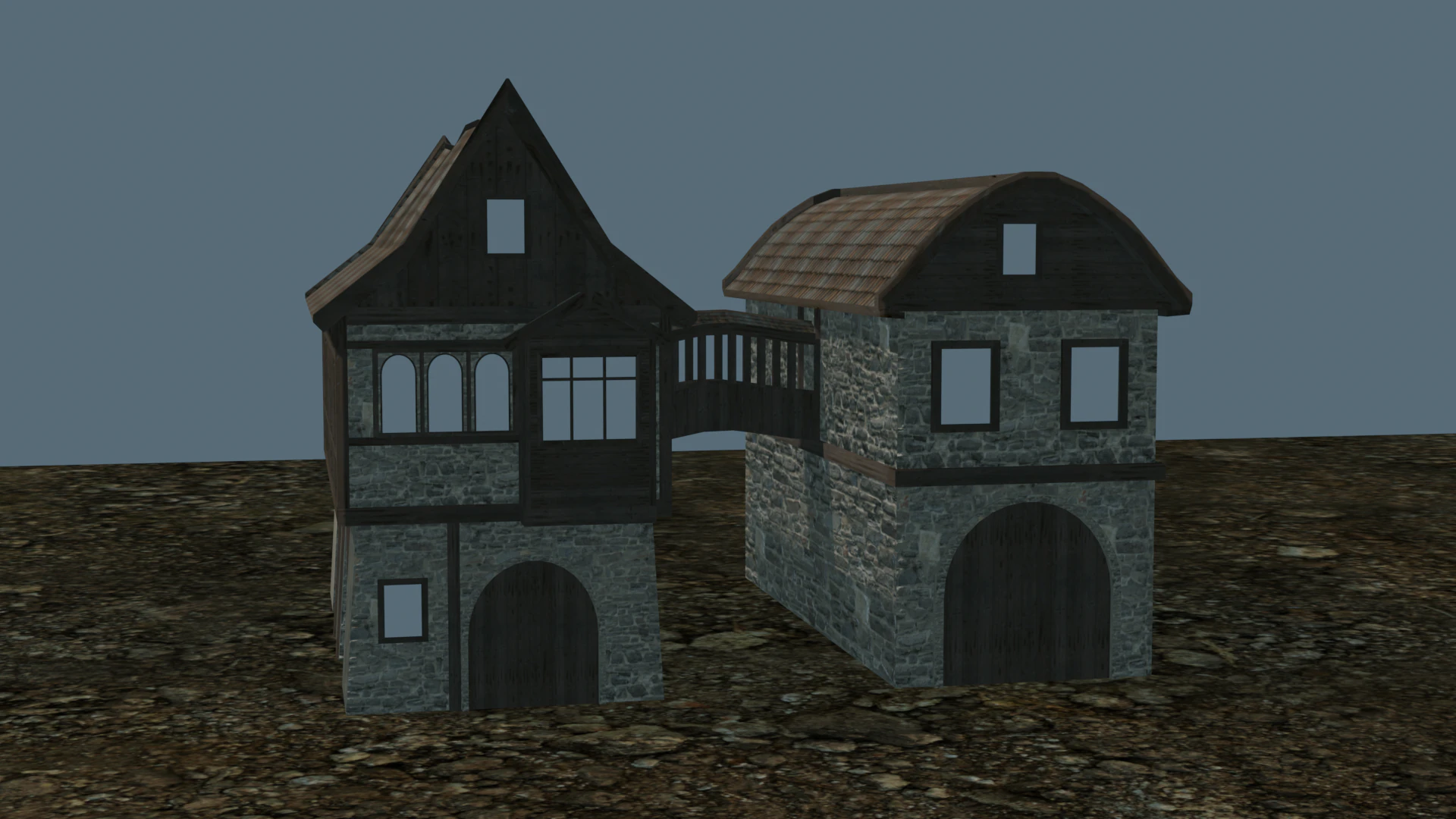 Taverne Modèle 3D .c4d .max .obj .3ds .fbx .stl .blend 