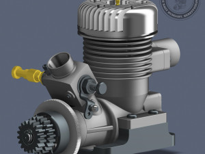Model engine MOKI S10RC Model 3D