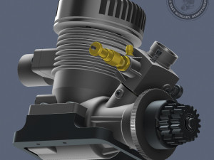 Model engine MOKI S10RC Model 3D