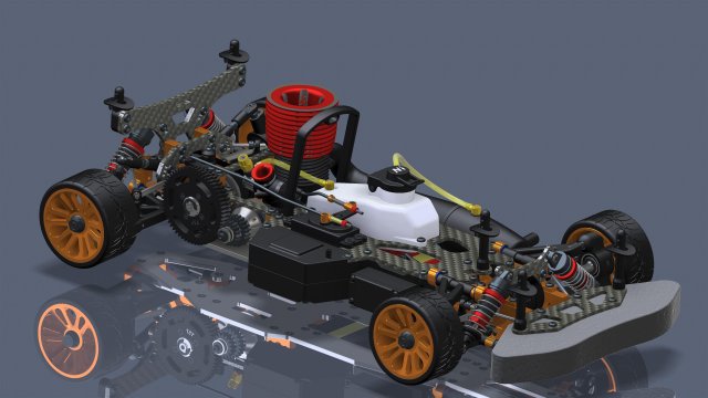 3d remote control car hot sale
