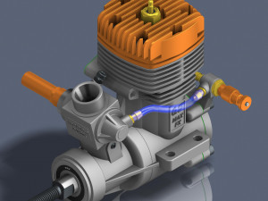 Model engine Model 3D