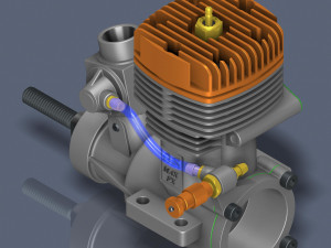Model engine Model 3D