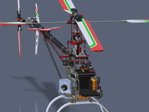 RC helicopter 3D Model