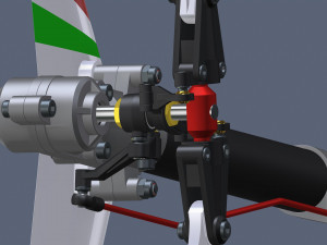 RC helicopter 3D Model
